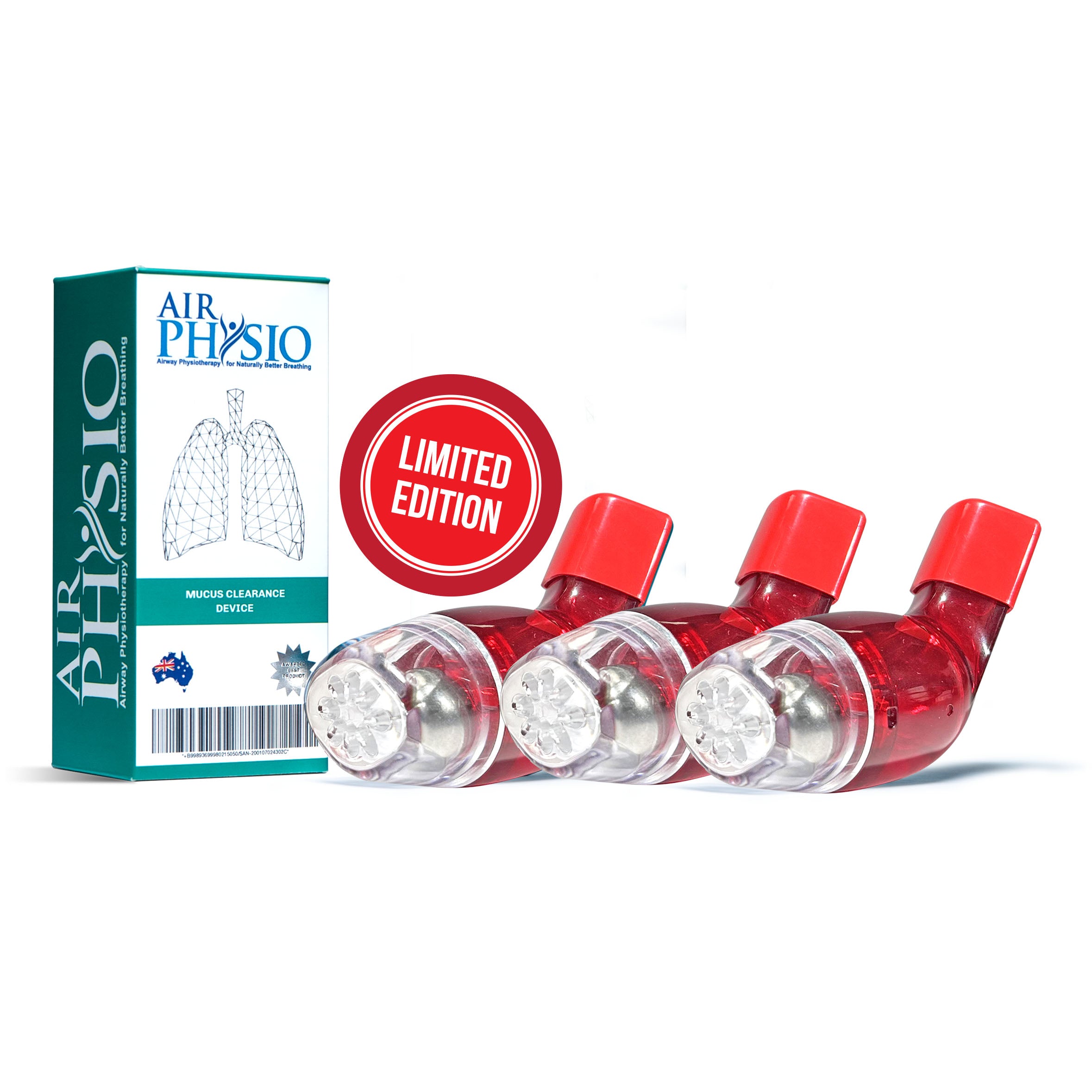 BUY 2 GET 1 FREE - AirPhysio Device for Average Lung Capacity