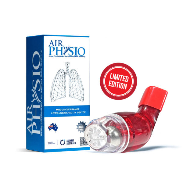 AirPhysio-Gerät für geringe Lungenkapazität